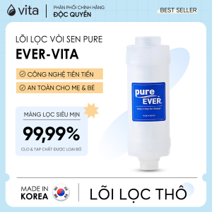 Lõi lọc tắm thô EVER-VITA Pure giúp khử Clo, tạp chất - MADE IN KOREA